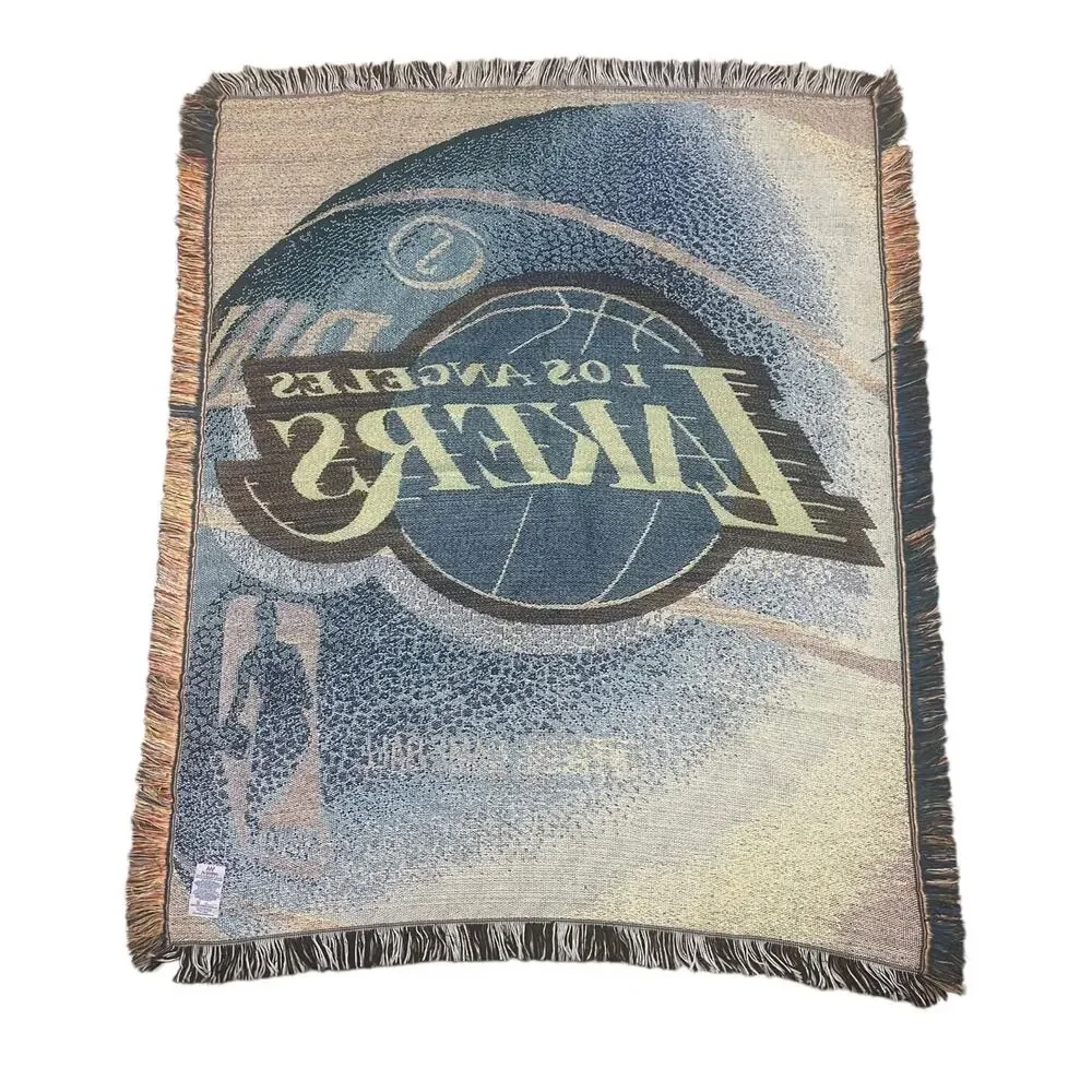 NBA Los Angeles Lakers Official Basketball Tapestry Throw Blanket 45 x 55